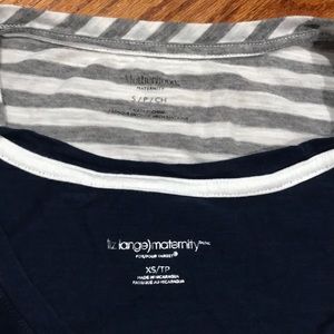 Two maternity basic tee